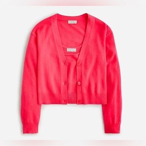 Jcrew Cashmere Cardigan Set NWT Medium
